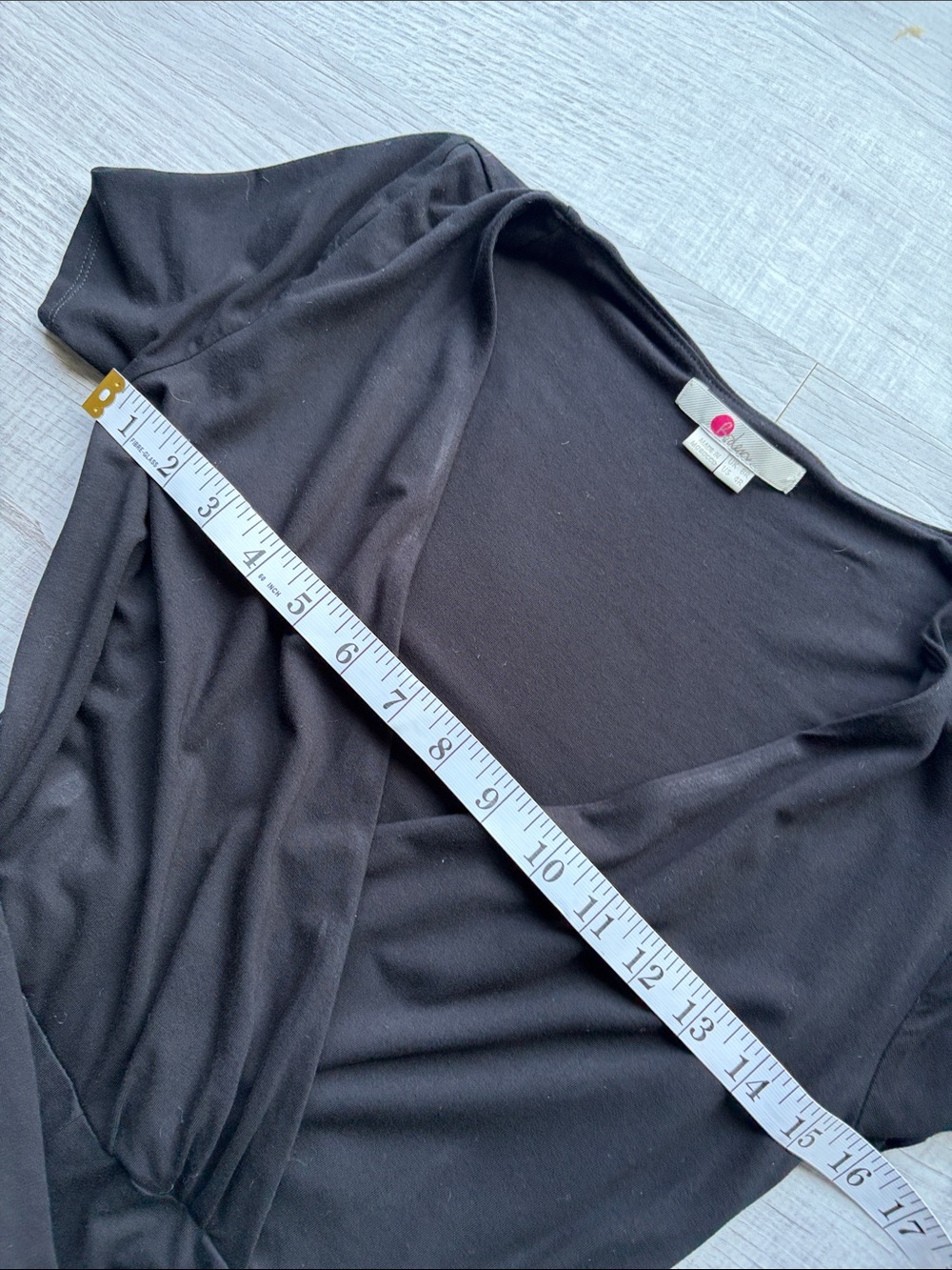 Boden Black Wrap Jumpsuit with Waist Tie, Size US 4R. - Picture 7 of 15